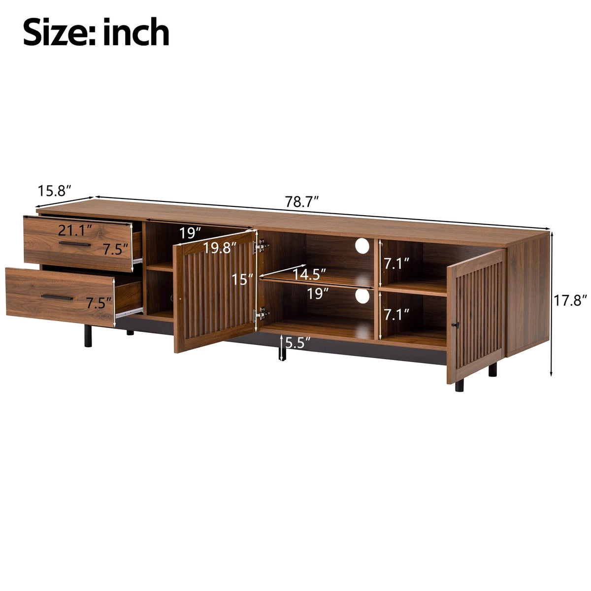 Bari 78" Tv Stand