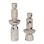 Nouveau Tower Outdoor Sculptures, S/2