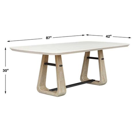 Circa Outdoor Dining Table, 2 Cartons