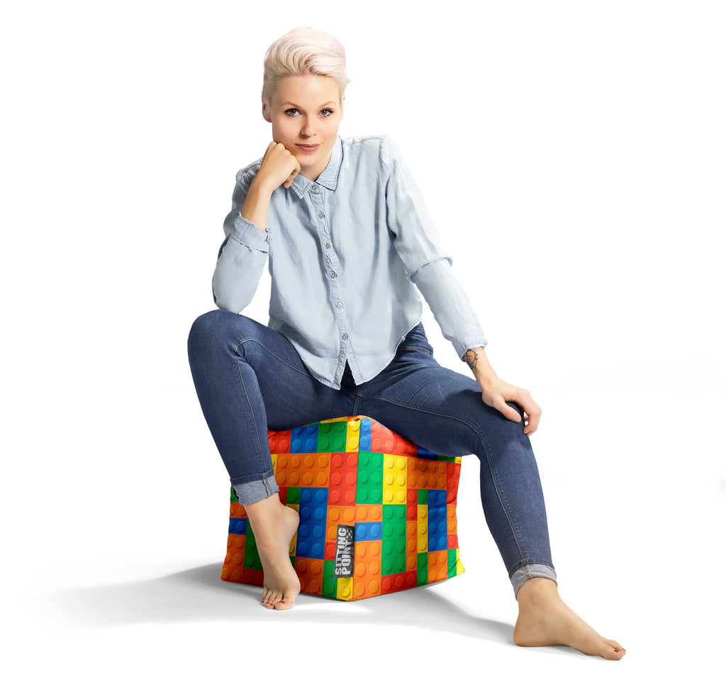 Gouchee Cube Bricks Ottoman