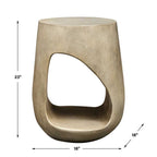 Lithos Outdoor Accent Table
