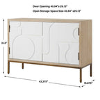 Weimar 2 Door Cabinet-50129