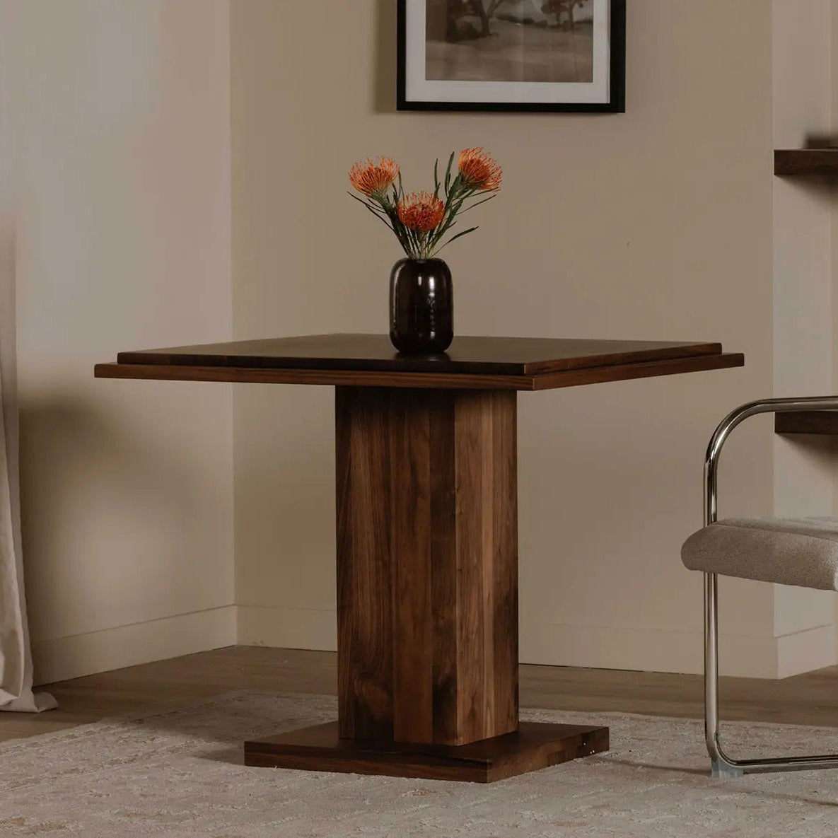 May Cafe Table Walnut