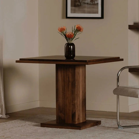 May Cafe Table Walnut