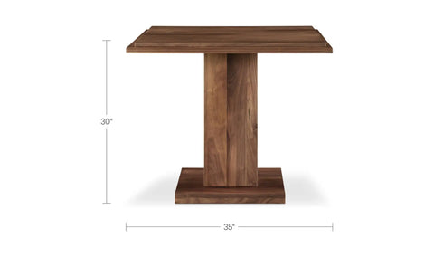 May Cafe Table Walnut