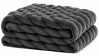 Luxe Double-Layer Faux Fur Throw Blanket – 50" x 60": Pink