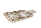 Gold Brushed Tray: Small