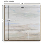 Gravity Hand Painted Canvas