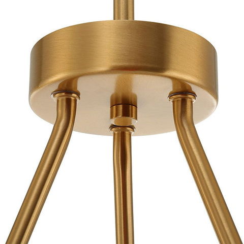 Oviform, 6 Lt Chandelier
