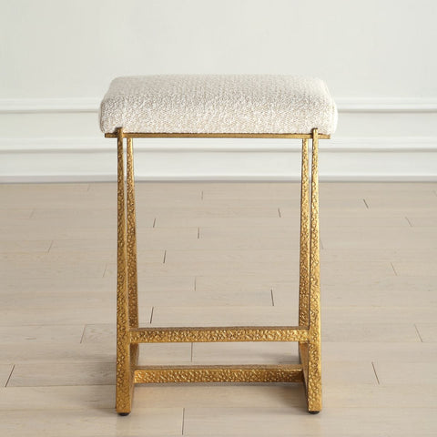 Midas Counter Stool, Gold
