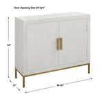 Front Range 2 Door Cabinet, White