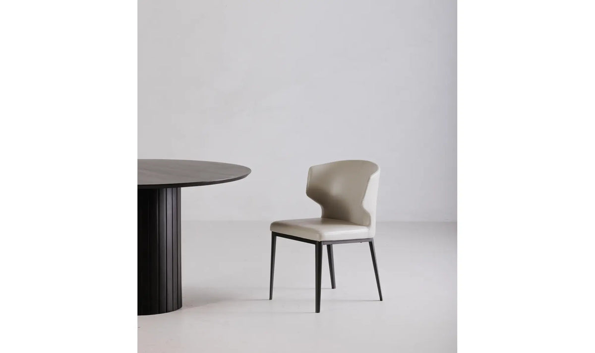 Delaney Dining Chair Beige - Set Of Two