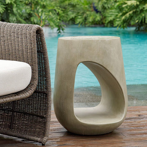 Lithos Outdoor Accent Table