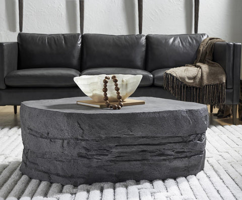 Grand Canyon Cast Coffee Table, Slate Gray, Large