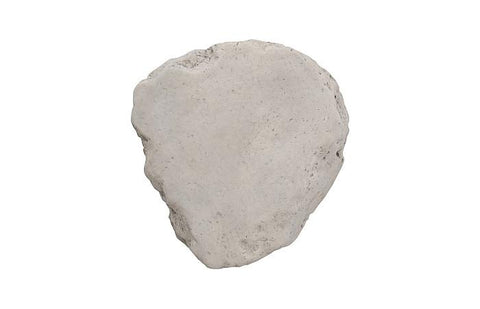 Cast Boulder Coffee Table, Roman Stone, Small