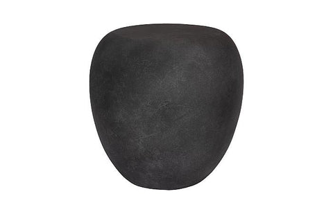 River Stone Side Table, Charcoal Stone