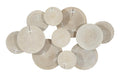 Clouds Wall Art, Bleached Finish