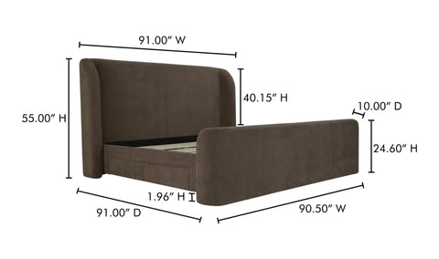 Sophia Storage Bed