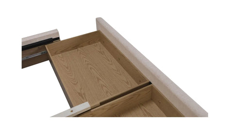 Simon Storage Bed Flecked Beige