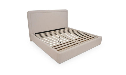 Simon Storage Bed Flecked Beige