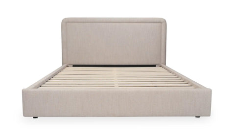 Simon Storage Bed Flecked Beige