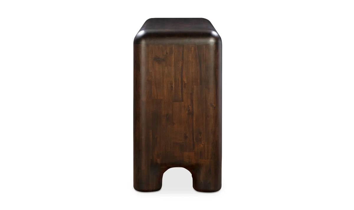 Rowan 6 Drawer Dresser Dark Brown