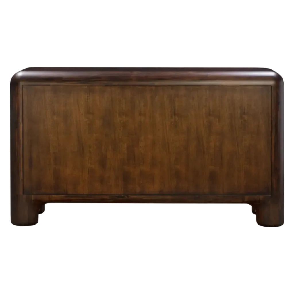 Rowan 6 Drawer Dresser Dark Brown