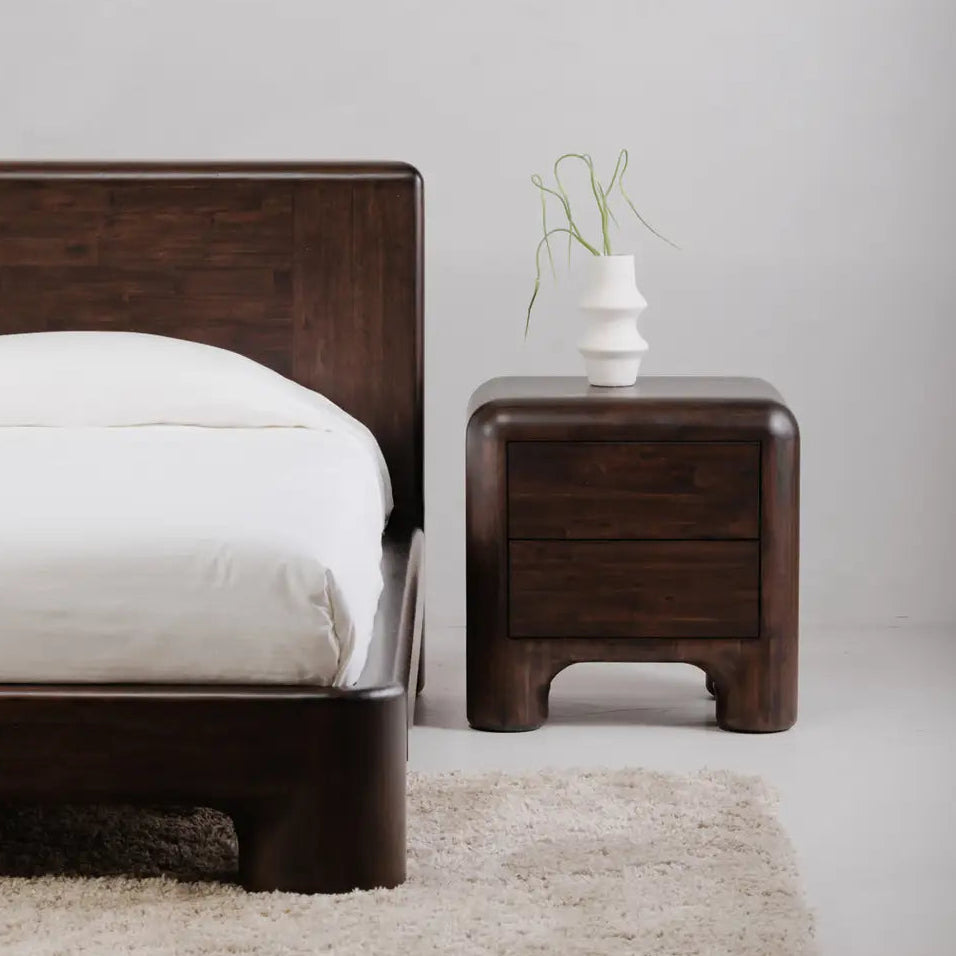 Rowan Nightstand Dark Brown