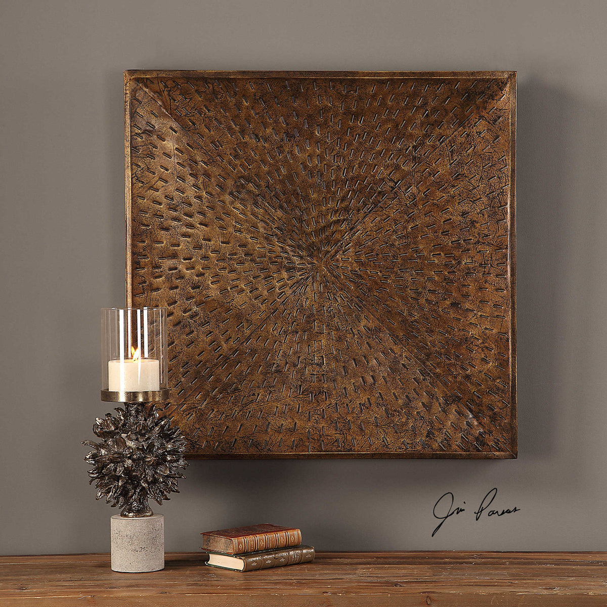 BLAISE METAL WALL DECOR - Hedi's Furniture