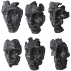SELF-PORTRAIT WALL DECOR, GRAY, S/6 - Hedi's Furniture