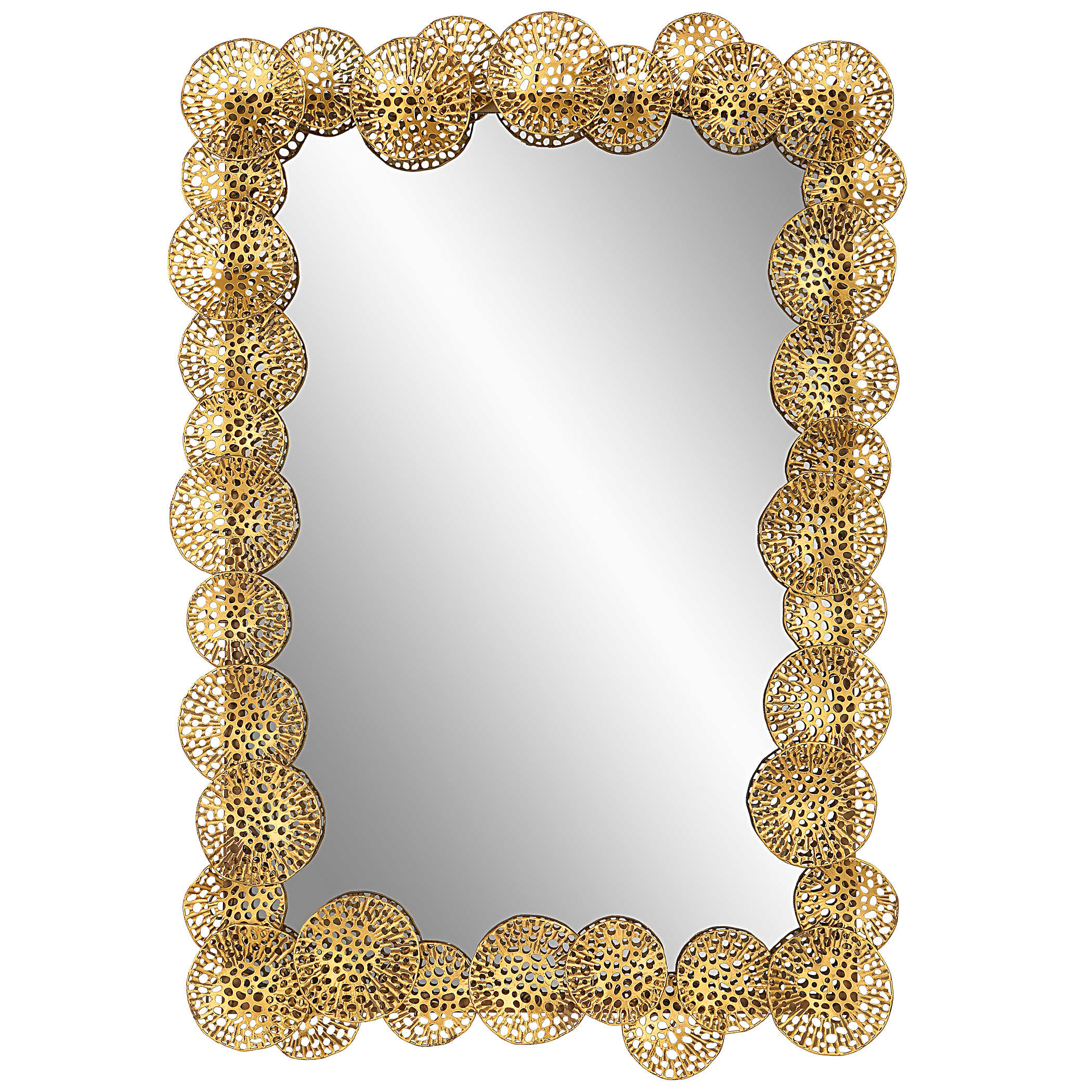 RIPLEY MIRROR, GOLD - Hedi's Furniture