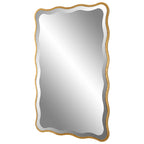 Aneta Mirror, Gold - Hedi's Furniture