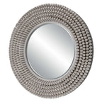 PORTSIDE ROUND MIRROR, GRAY - Hedi's Furniture