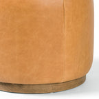 SINCLAIR ROUND OTTOMAN - Hedi's Furniture