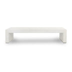 PARISH COFFEE TABLE-WHITE CONCRETE - Hedi's Furniture