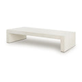 PARISH COFFEE TABLE-WHITE CONCRETE - Hedi's Furniture