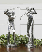 Practice Golf Shot Figurines, Set of 2 - Hedi's Furniture