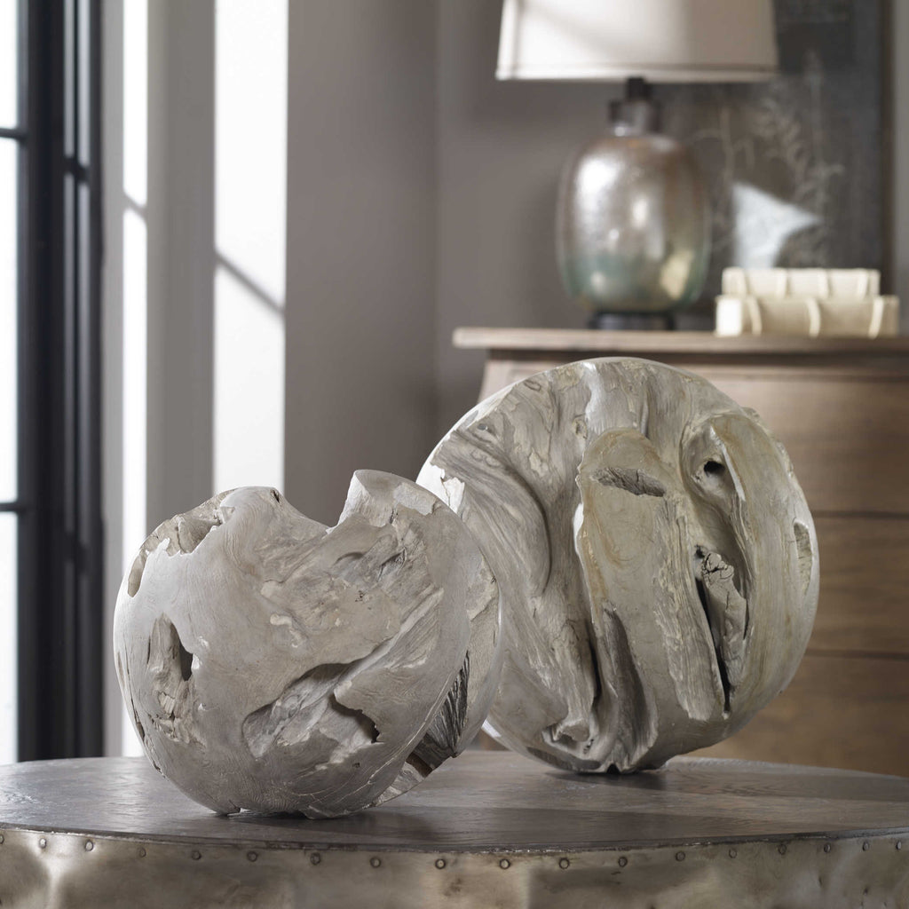 ERMANNO TEAK BALLS, S2 - Hedi's Furniture