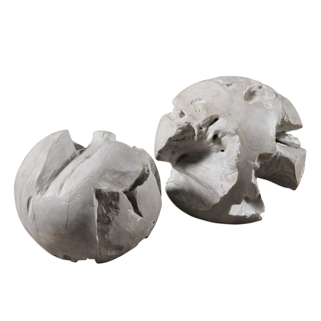 ERMANNO TEAK BALLS, S2 - Hedi's Furniture