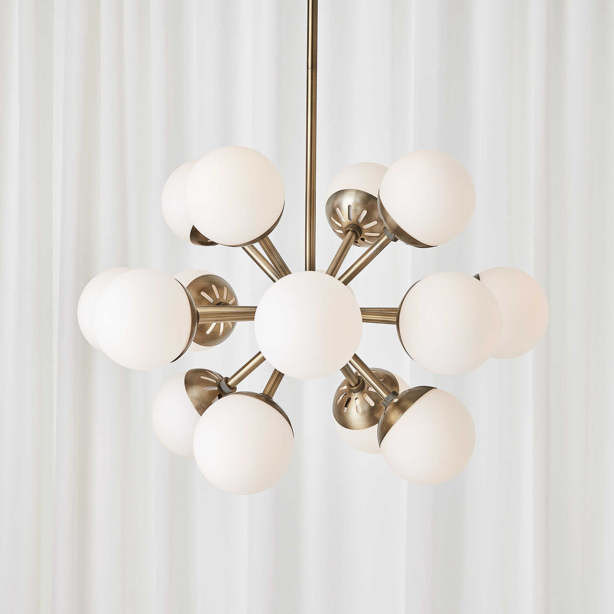 Droplet, 16 Lt Chandelier - Hedi's Furniture