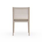 SHERWOOD OUTDOOR DINING CHAIR- BROWN/SAND - Hedi's Furniture