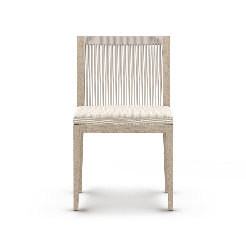 SHERWOOD OUTDOOR DINING CHAIR- BROWN/SAND - Hedi's Furniture
