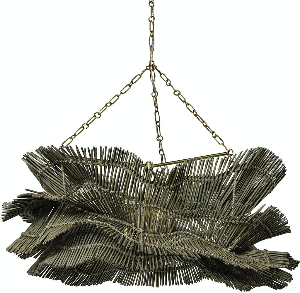 Miramar Chandelier Grey - Hedi's Furniture