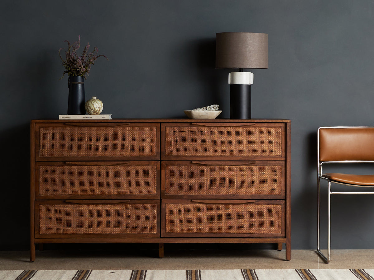 Sydney 6 drawer dresser - Hedi's Furniture