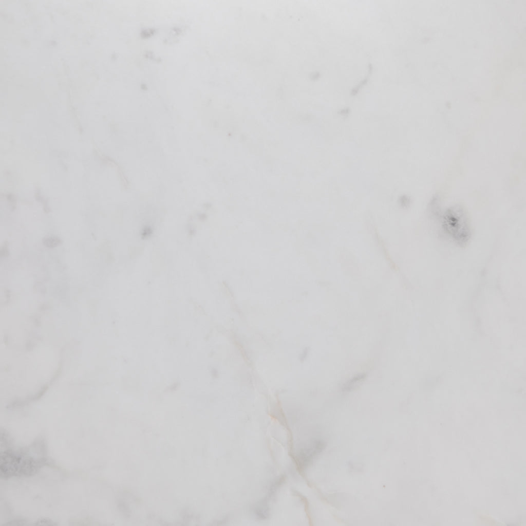 DELUNE NIGHTSTAND-POLISHED WHITE MARBLE - Hedi's Furniture