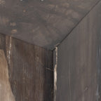 BUCK END TABLE-DARK PETRIFIED WOOD - Hedi's Furniture