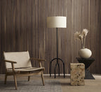 FAYDON END TABLE-ROMANO FOSSE TRAVERTINE - Hedi's Furniture