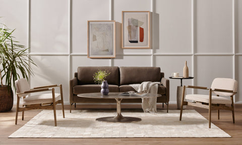 SIMONE OVAL COFFEE TABLE - Hedi's Furniture