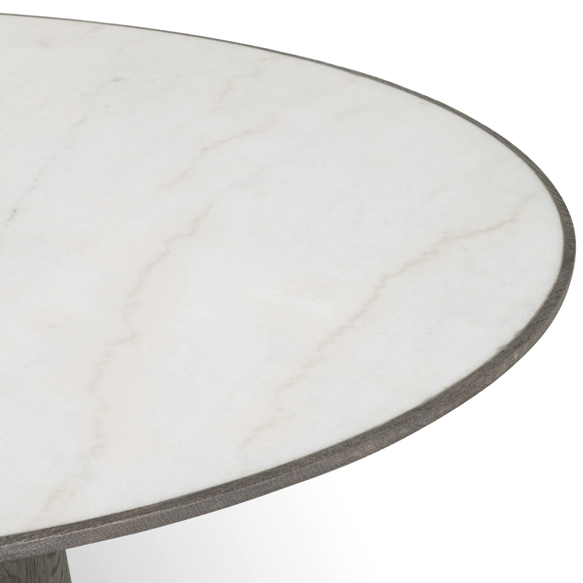 SKYE ROUND DINING TABLE-WHITE MARBLE - Hedi's Furniture