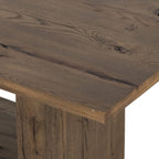 Perrin Dining Table 93 in Rustic Fawn - Hedi's Furniture